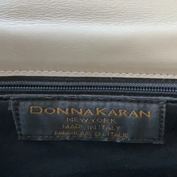 Donna Karan leather bag creamy white - Picture 8 of 12